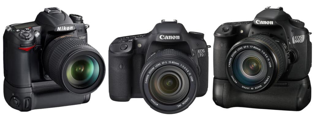 Nikon D7000 Vs.Canon 60D Vs. Canon 7D