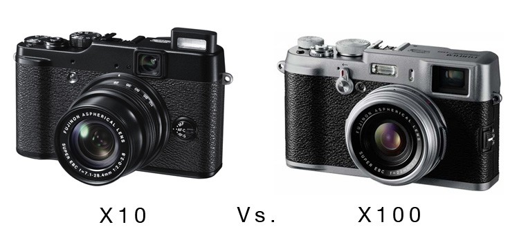 Oppervlakkig Waardeloos gesloten Fuji X10 Vs. X100