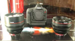 Prototype Canon Cine primes