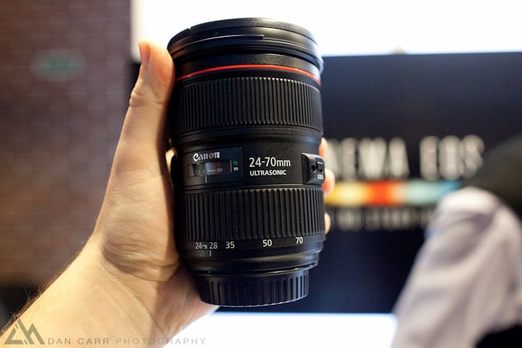 Hands On With The New Canon 24 70 24mm 28mm Is Primes