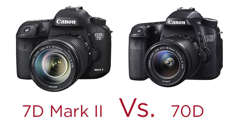 difference between canon 7d and 70d