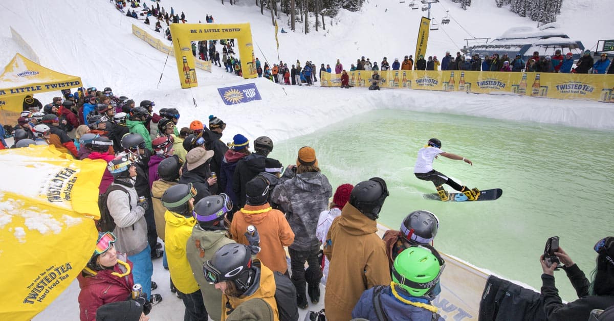 Twisted Tea Slush Cup In Whistler